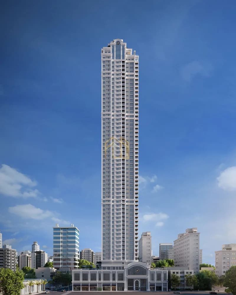 Apartamento 4 dorm. em Meia Praia, Itapema/SC — L'Atelier · fachada | Família Broker