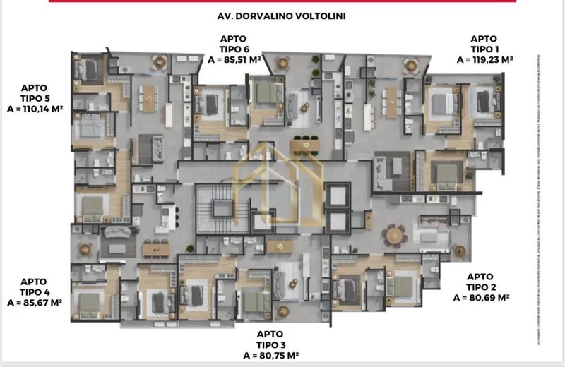 Apartamento 3q em Perequê, Porto Belo SC