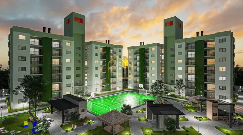 Apartamento 2q em Nossa Senhora De Fátima, Penha SC