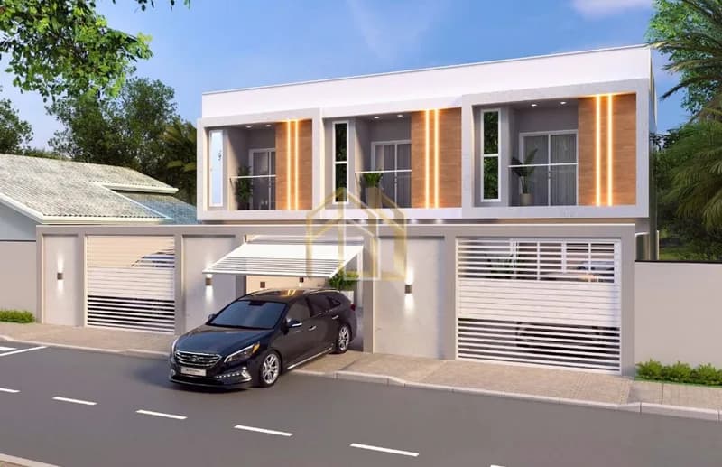 Sobrado 2q em Bairro Itacolomi, Balneário Piçarras SC