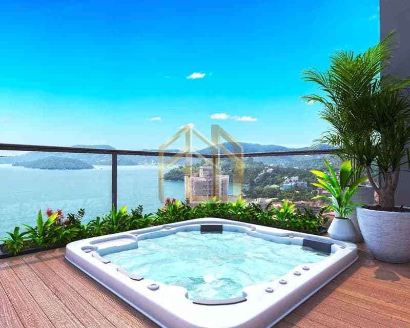 Apartamento 3q em Perequê, Porto Belo SC