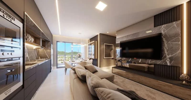 Apartamento 1 dorm. em Centro, Balneário Piçarras/SC · foto 3 | Família Broker
