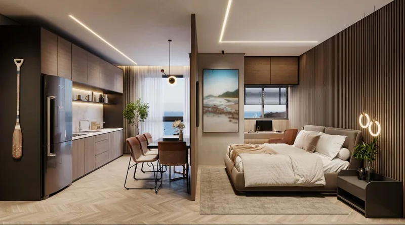 Apartamento 1 dorm. em Praia de Armação, Penha/SC · foto 4 | Família Broker