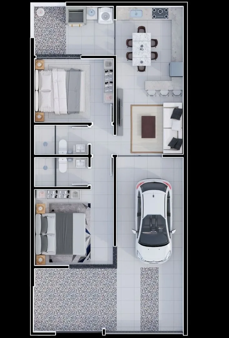 Casa 2 dorm. em Itacolomi, Balneário Piçarras/SC · foto 4 | Família Broker