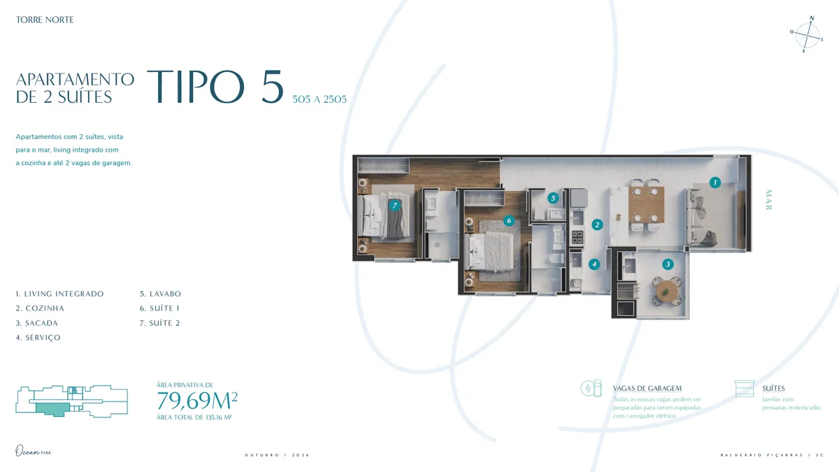 TIPO 5 - Torre Norte